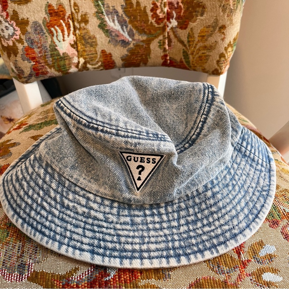 Guess Denim Bucket Hat